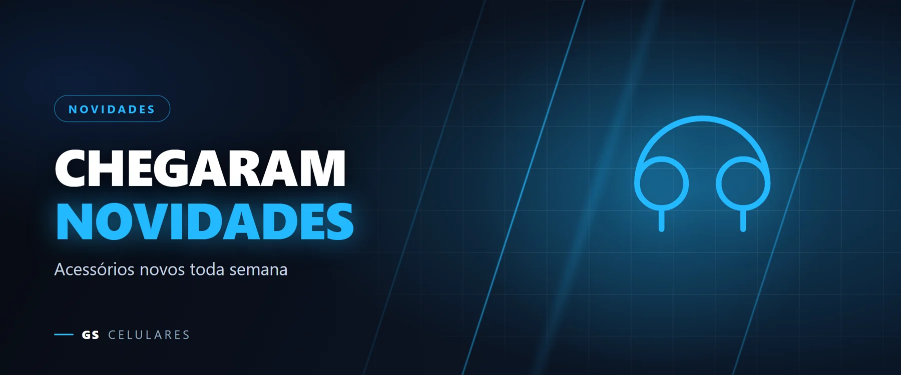 Chegaram novidades: acessórios novos toda semana
