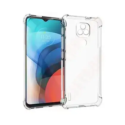 CAPA MOTOROLA E7 PLUS TRANSPARENTE